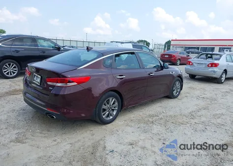 2016 Kia Optima Lx Turbo из США, поврежденный, VIN 5XXGT4L1XGG050186